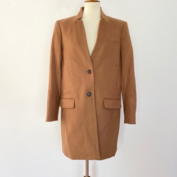 NEW Veronica Beard Size 12 Wool Blend Car Coat - Picture 2 of 8